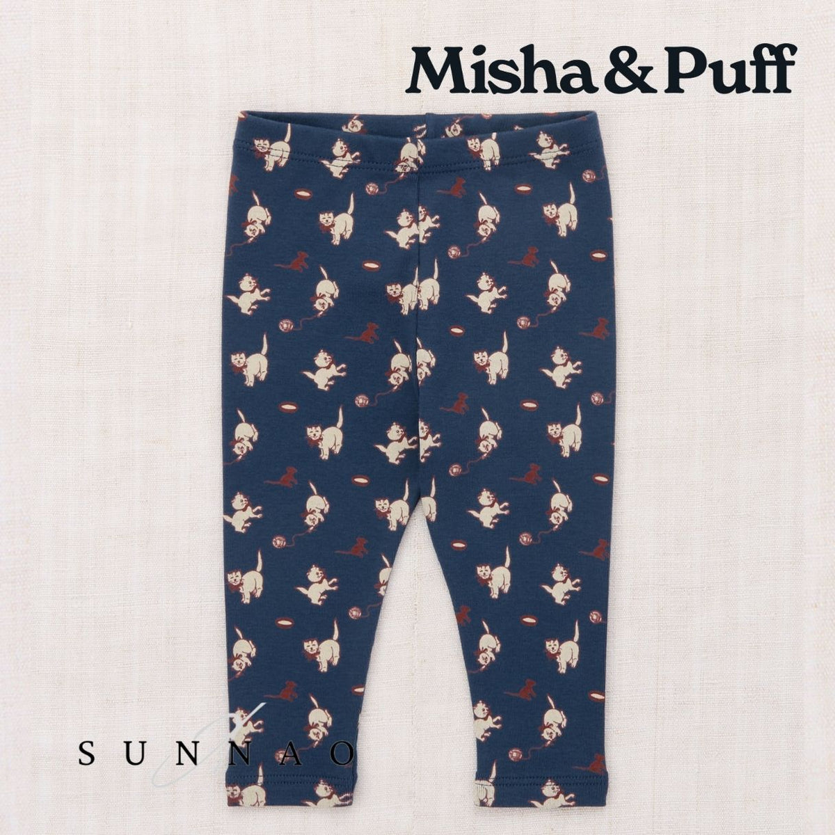 <Misha&Puff> BABY LEGGING - MOONLIGHT CAT & MOUSE 26Winter