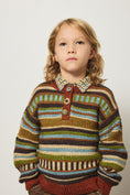 Gallery viewerに画像を読み込む, <Misha&Puff> LONG SLEEVE POLO - ALABASTER GALLUP 26Winter
