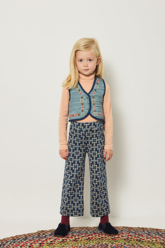 <Misha&Puff> A-PANT - MOONLIGHT RAILROAD FLORAL 26Winter