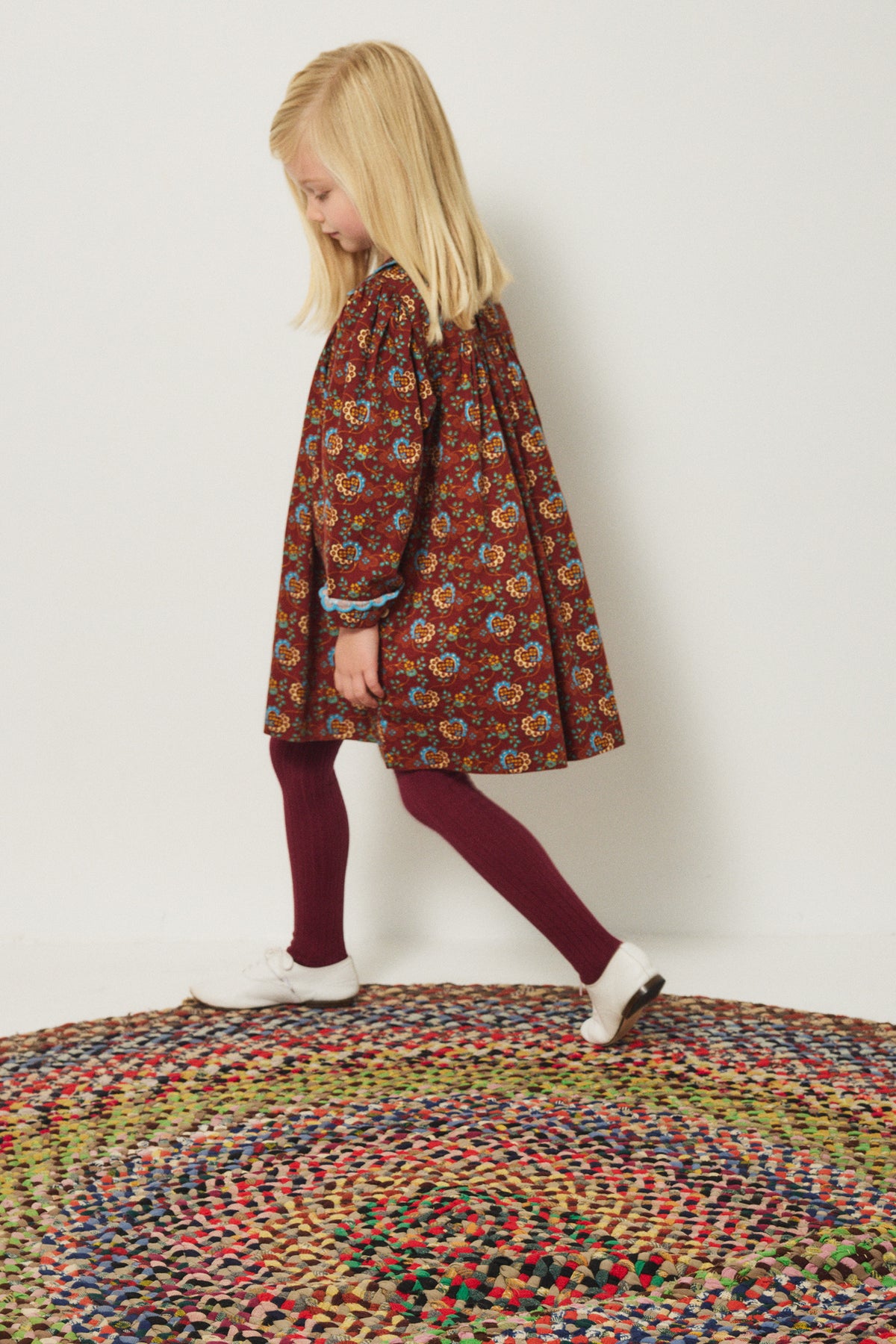 <Misha&Puff> THORA DRESS - CEDAR CALICO HEARTS 26Winter