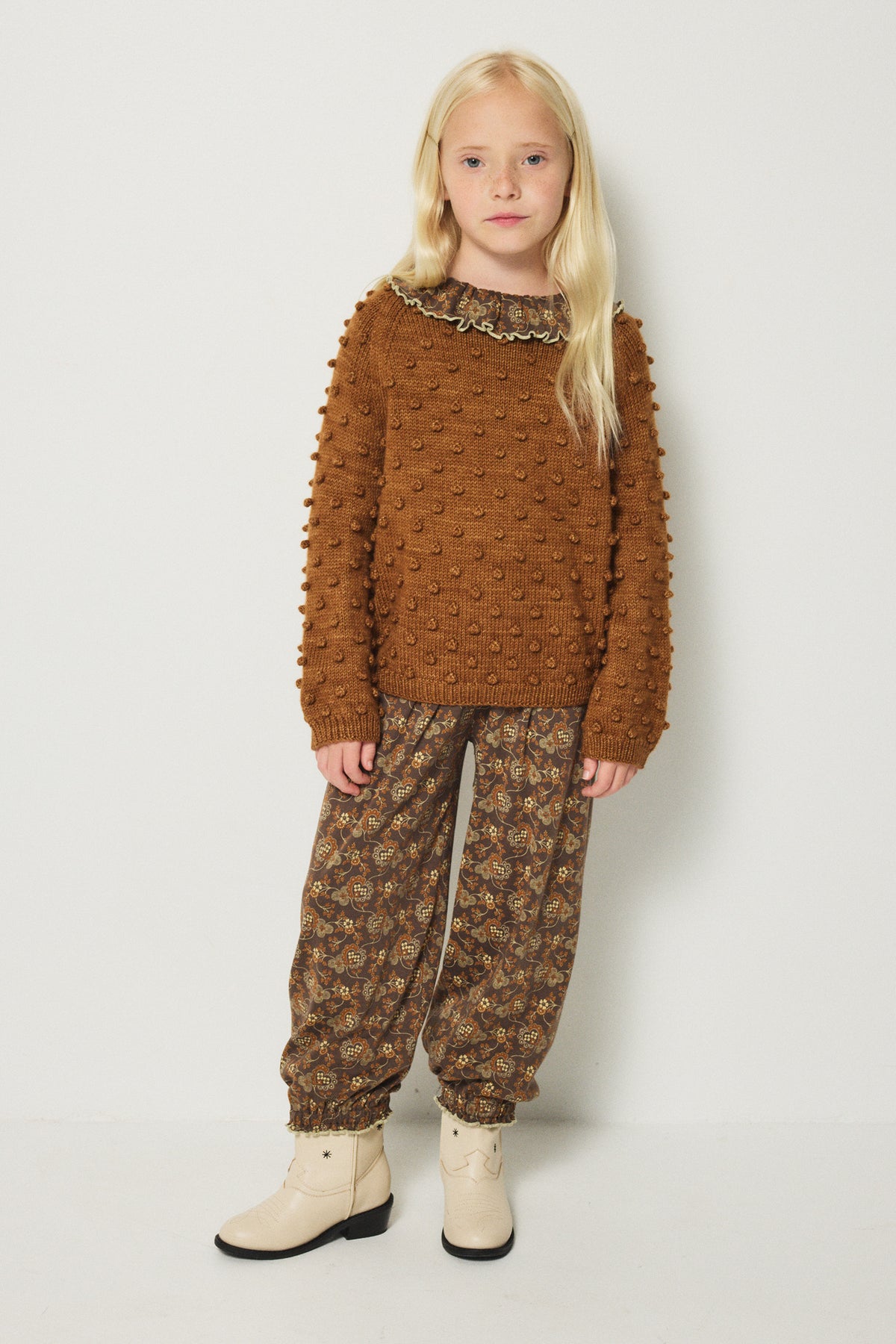 <Misha&Puff> PALOMA TOP - BARK CALICO HEARTS 26Winter