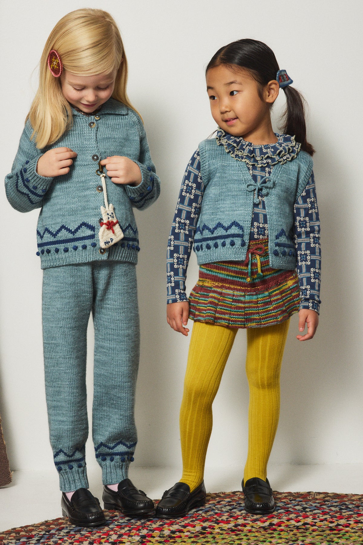 <Misha&Puff> SWEETHEART TOP - MOONLIGHT RAILROAD FLORAL 26Winter