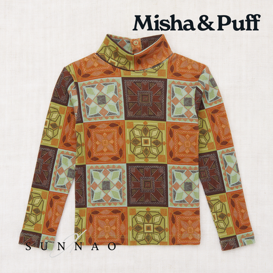 Misha&Puff Turtleneck - Chili Spice Cross Stitch