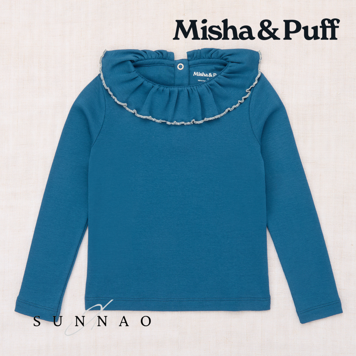 Misha&Puff Paloma top - Blue Smoke
