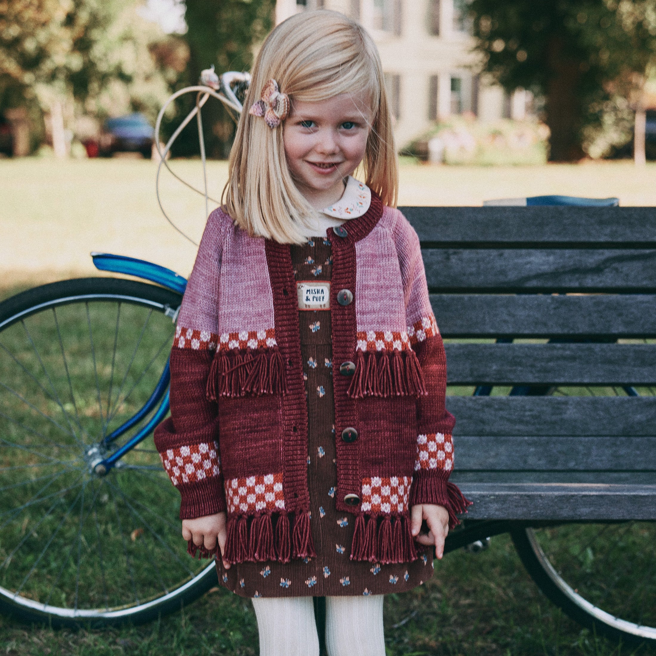<Misha&Puff> BABY PUFF BOW SET - MOCHI SPACE DYE - DROP2