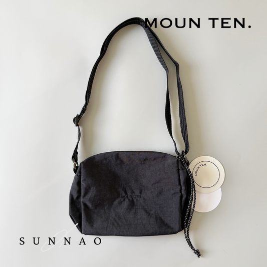 <Moun ten.> nylon ox porch - black/greige