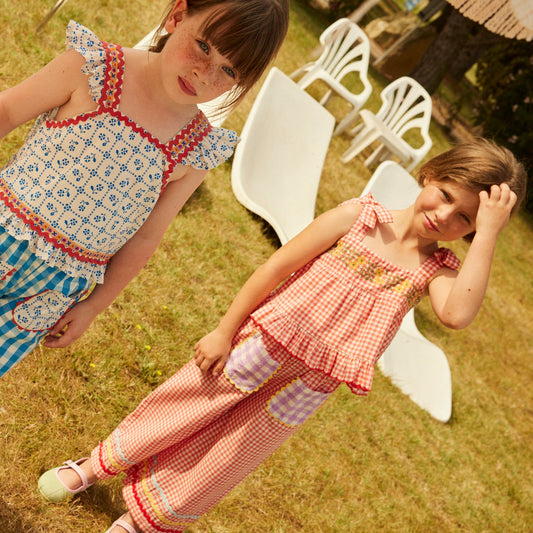 <hello simone> Mouna pants Emberglow　