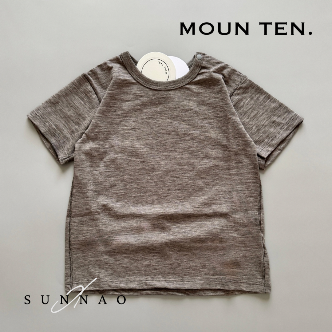 Organic slub Tee - gray (80-95)