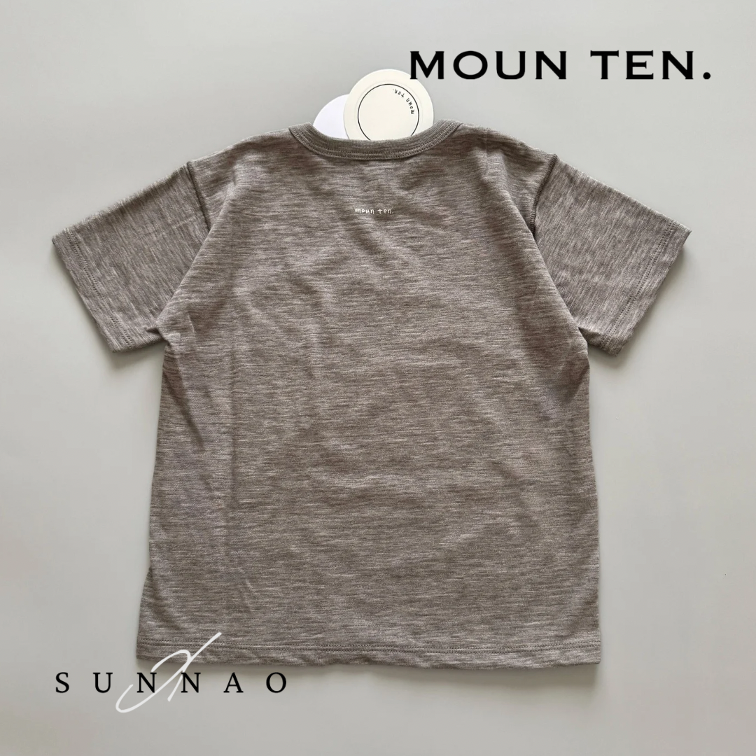 Organic slub Tee - gray (80-95)