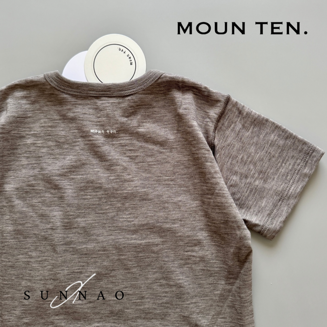 Organic slub Tee - gray (80-95)