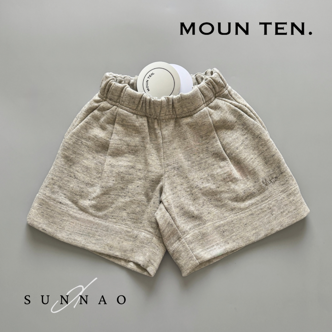 Mountain French Terry Half Pants (Re-Cotton) (95-140)