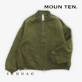 갤러리 뷰어로 이미지로드, <Moun ten.> bright twill zip blouson - olive drab
