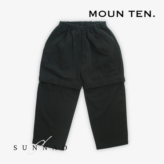 <Moun ten.> c/hemp detachable - black