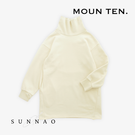 <Moun ten.> sweat highneck - sand
