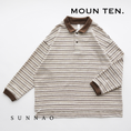 Load image into Gallery viewer, <Moun ten.> vintage border tee - sand
