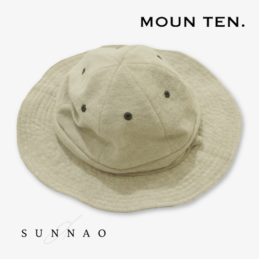 <Moun ten.> reversible adventure hat - charcoal x sand
