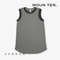 Gallery viewerに画像を読み込む, <Moun ten.> bicolor waffle tanktop - gray x charcoal
