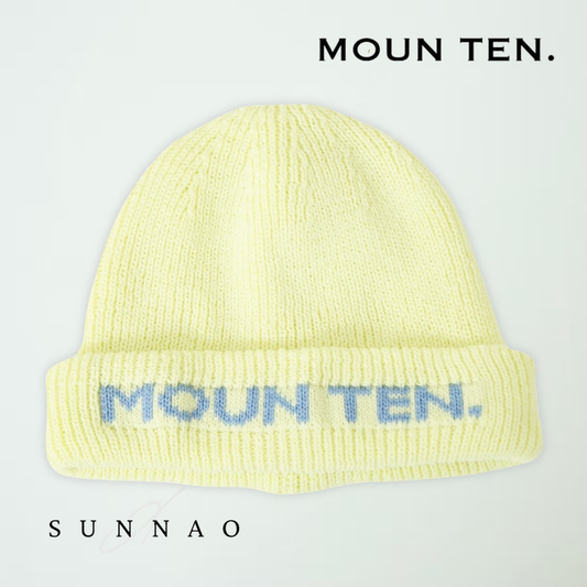 【予約】<Moun ten.> Watch cap - Lemon