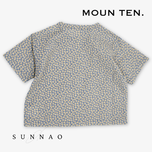 <Moun ten.> flower wave tee shirts - sunrise