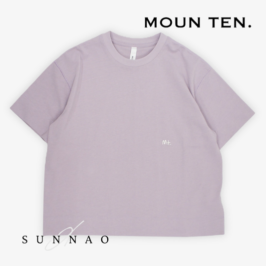 <Moun ten.> vintage cotton big T - lilac　