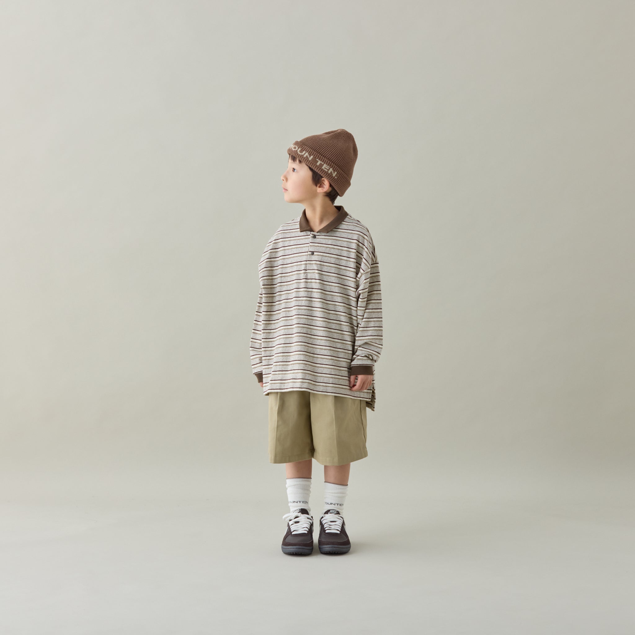 <Moun ten.> Watch cap - Cocoa