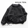 갤러리 뷰어로 이미지로드, <Moun ten.> flower quilt reversible blouson - charcoal
