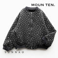 갤러리 뷰어로 이미지로드, <Moun ten.> flower quilt reversible blouson - charcoal
