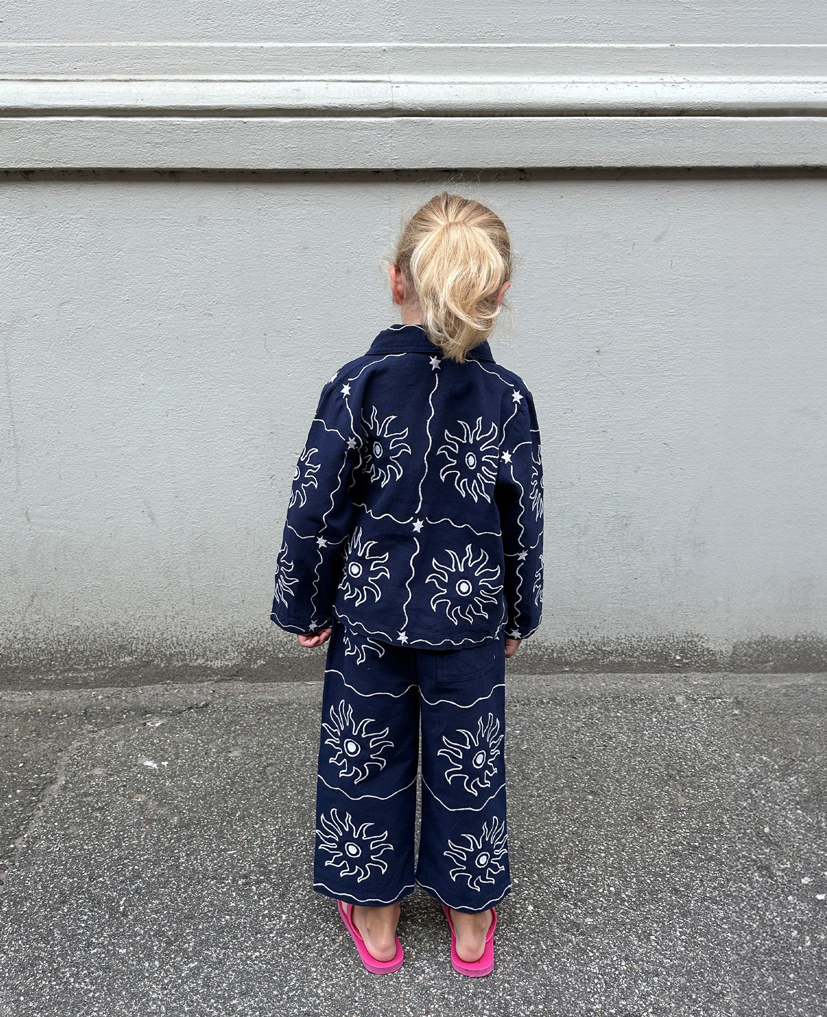 <SISSEL MINI>ODA MINI PANTS - NAVY SUN