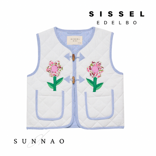 <SISSEL MINI>NGEBORG MINI LEFTOVER QUILTED VEST(1-6Y)-SISSEL EDELBO-SUNNAO