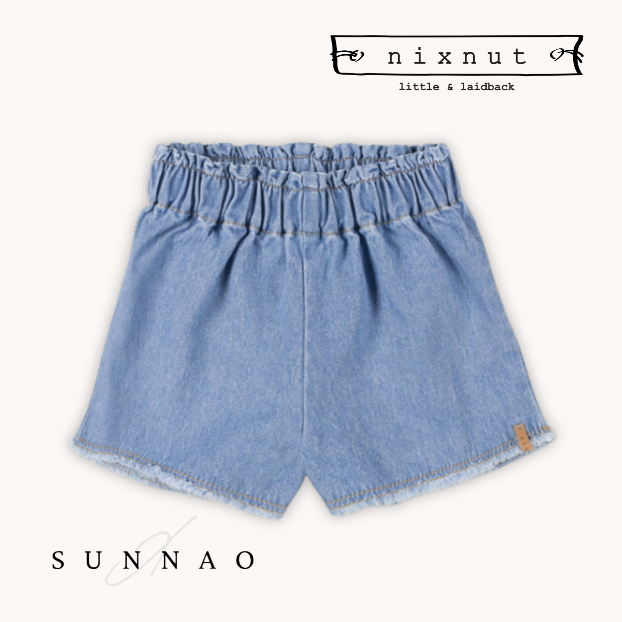 nixnut Baby Knot Salopette Sun Hat Jeans 【美品】nixnut デニム 