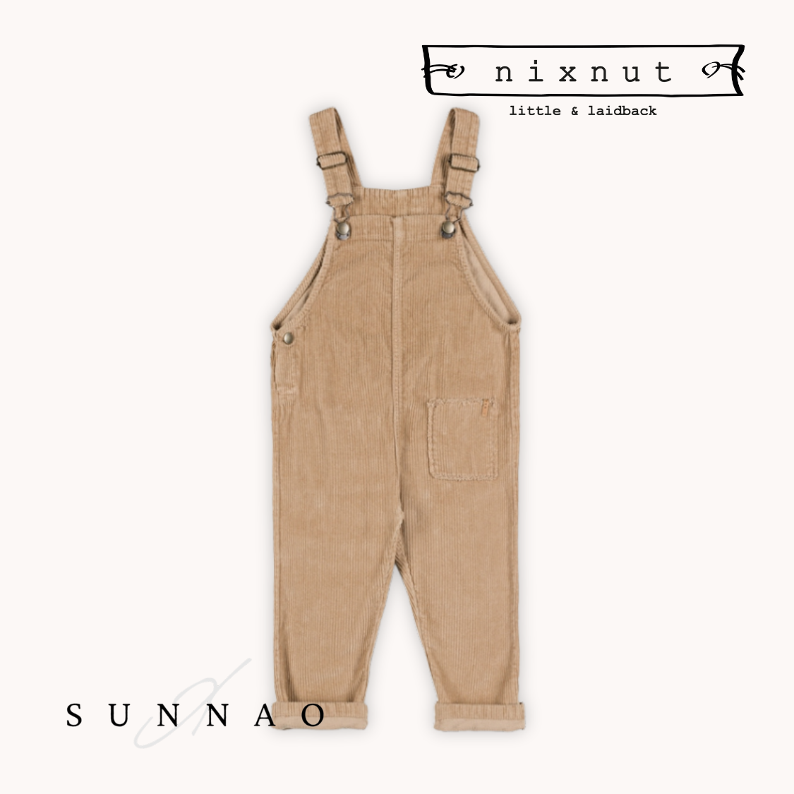 <Nixnut>Dungaree - Biscuit
