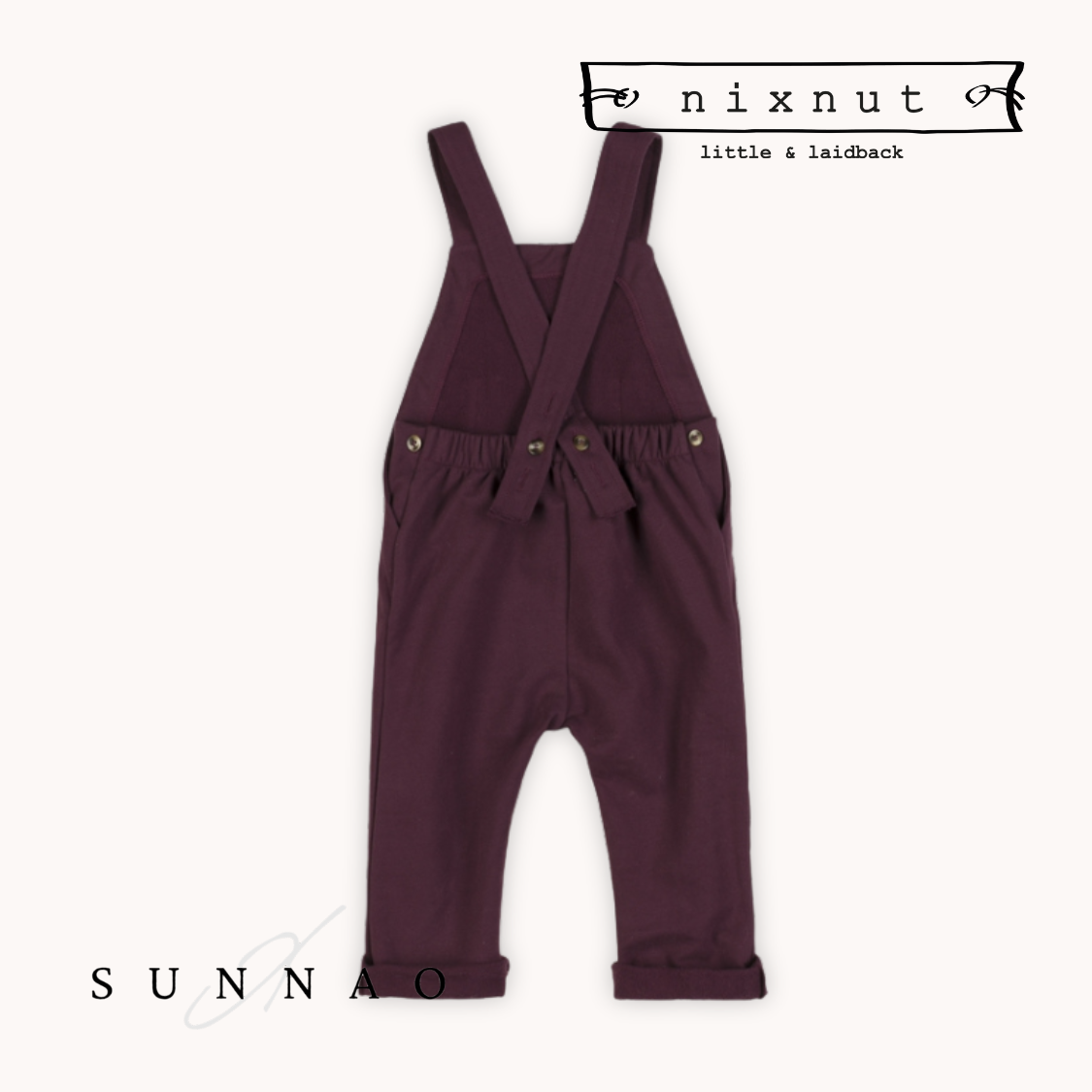 <Nixnut>Salopette - Bordeaux