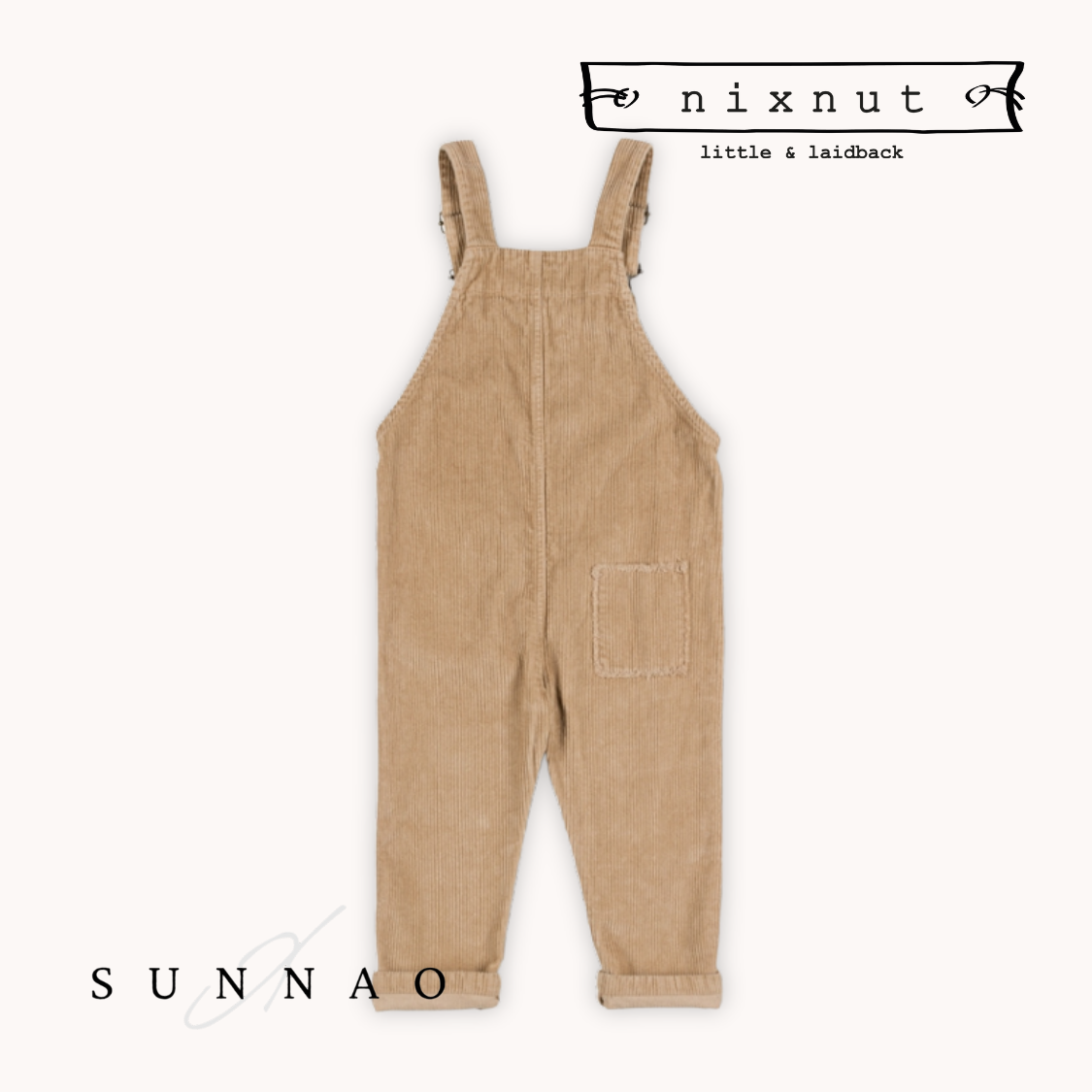 <Nixnut>Dungaree - Biscuit