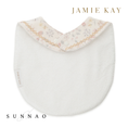갤러리 뷰어로 이미지로드, <JAMIE KAY> OC Bunny Garden bib - CREAM
