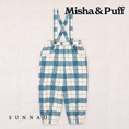 Gallery viewerに画像を読み込む, <Misha&Puff>Suspender Pant - Prussian Blue Piazza（2-6Y）
