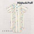 Gallery viewerに画像を読み込む, <Misha&Puff> Short Sleeve Scout Onesie - String Little Botanica（6-24M）
