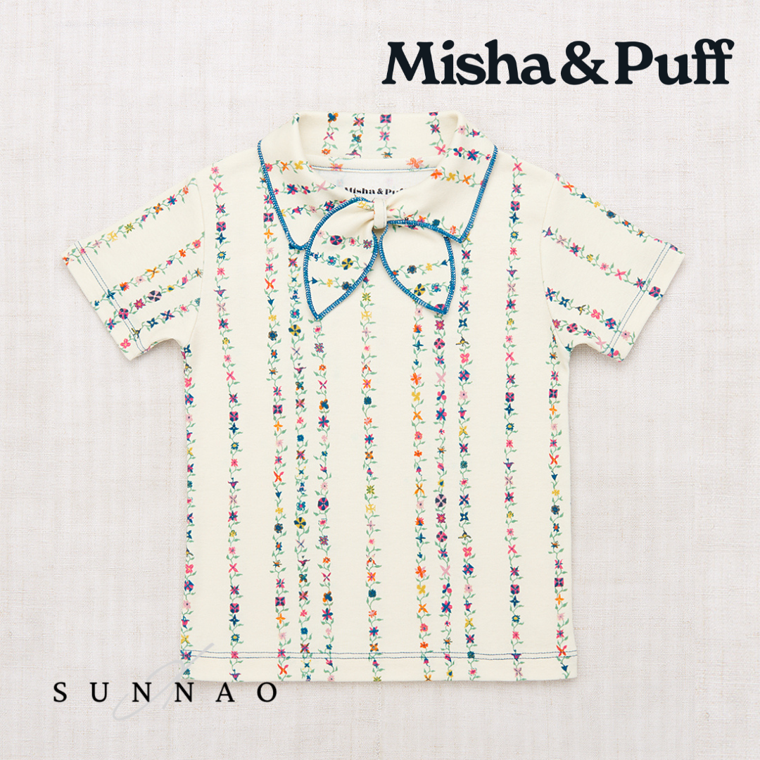 <Misha&Puff> Junior Scout Tee - String Little Botanica（2-8Y）