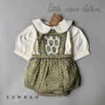 Gallery viewerに画像を読み込む, 【送料無料】<Little Cotton Clothes> Dhalia Romper Hawthorn Floral （6M-4Y）
