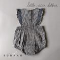 Gallery viewerに画像を読み込む, 【送料無料】<Little Cotton Clothes>  Bridget Romper Tessera Floral（6M-3Y）
