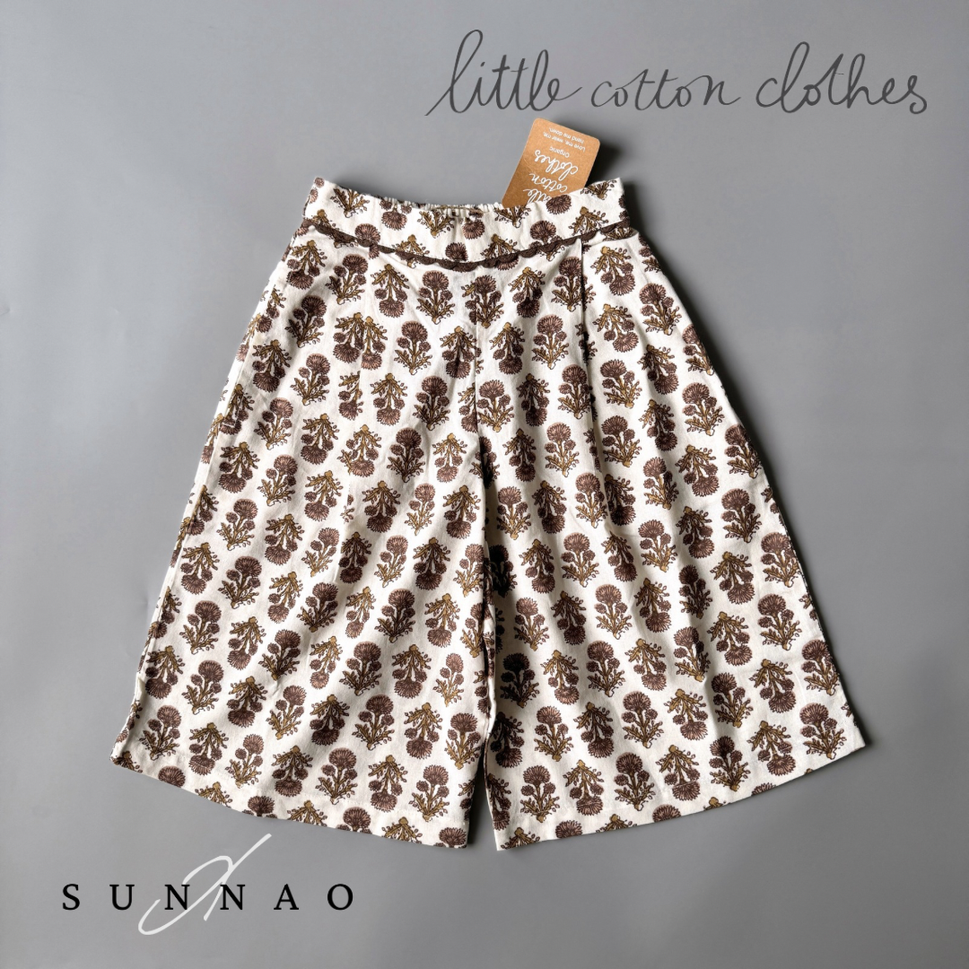 【送料無料】<Little Cotton Clothes>  Molly Trousers Jaipur Floral in Tea Rose（2-7Y）