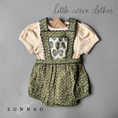 Gallery viewerに画像を読み込む, 【送料無料】<Little Cotton Clothes> Dhalia Romper Hawthorn Floral （6M-4Y）
