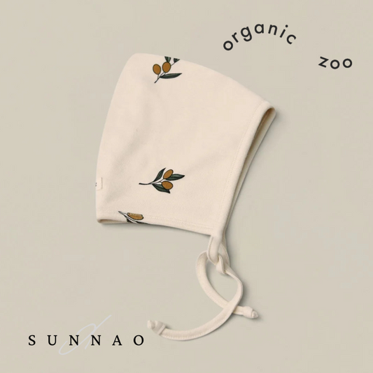 <Organic zoo> Olive Garden Pixie Bonnet（0M-2Y）-Organic zoo-SUNNAO