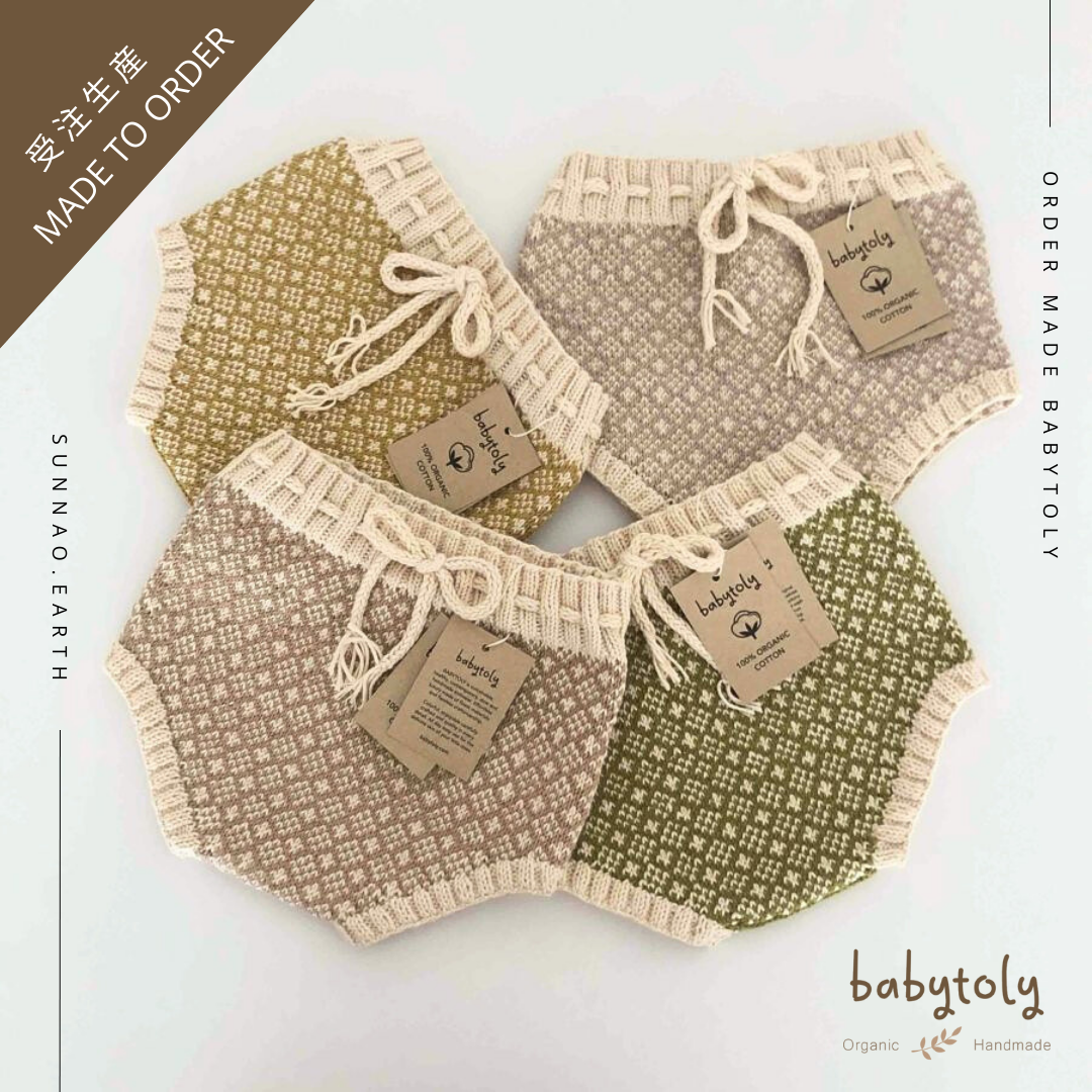 【予約／オーダー会】<Babytoly> FOLK BLOOMERS（0M-6Y）-Babytoly-SUNNAO