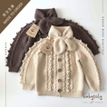 Load image into Gallery viewer, 【予約／オーダー会】<Babytoly> Confetti - HAZEL CARDIGAN w/ attached scarf（1-6Y）★-Babytoly-SUNNAO
