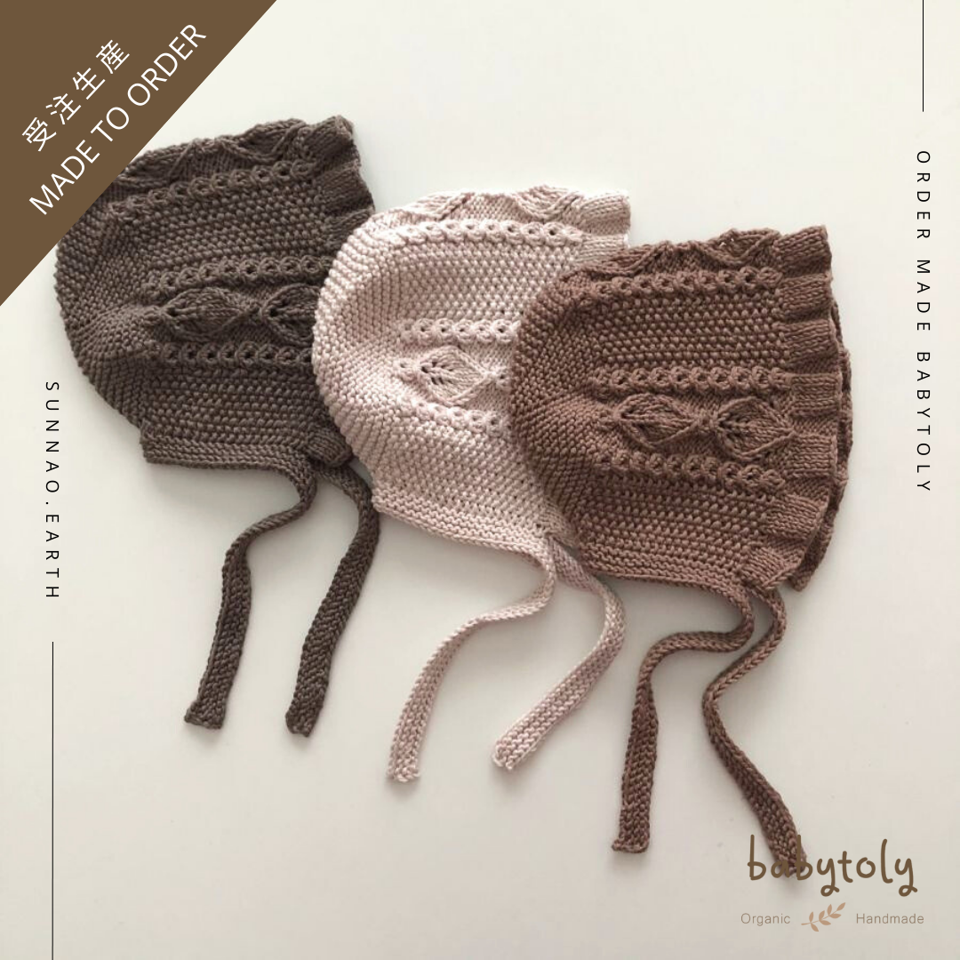 【予約／オーダー会】<Babytoly> ROCOCO BONNET（0M-4Y）-Babytoly-SUNNAO
