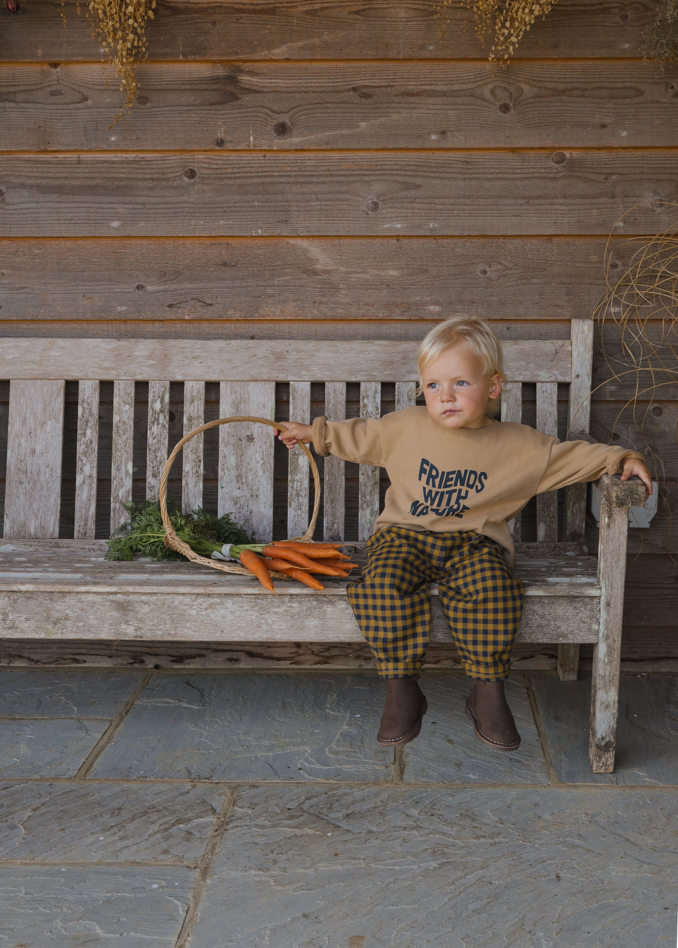 <Organic zoo>Friends with Nature Sweatshirt（6M-5Y）