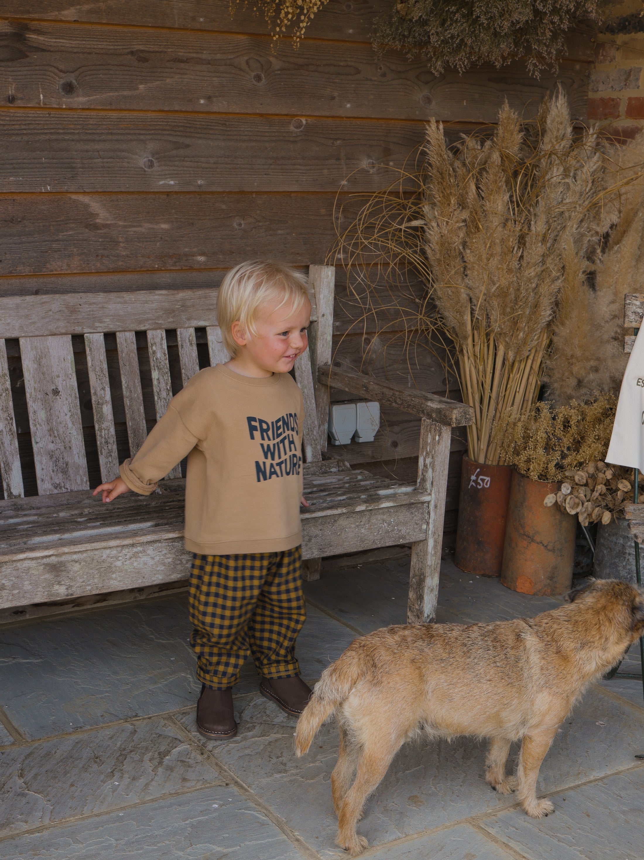 <Organic zoo>Friends with Nature Sweatshirt（6M-5Y）