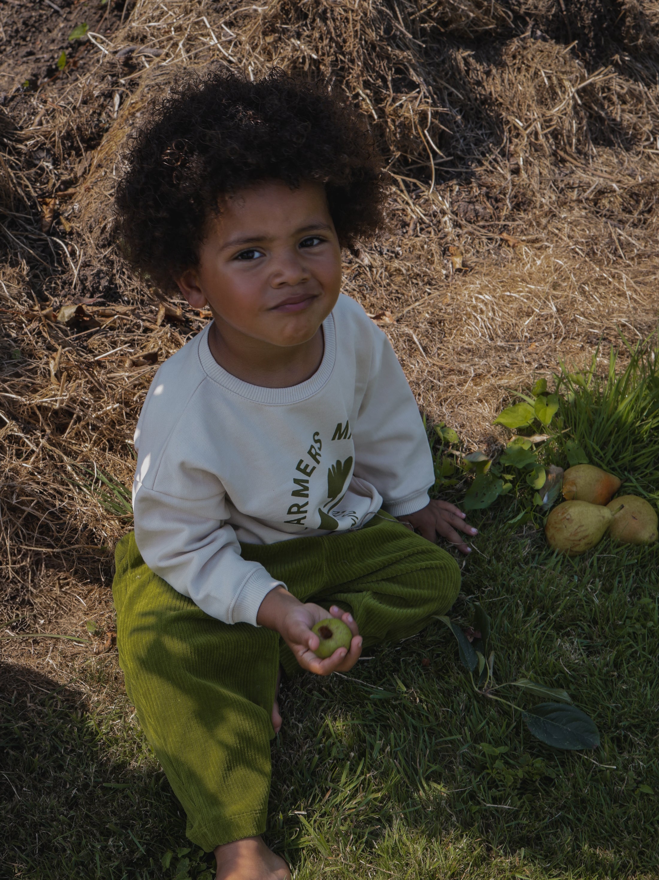 <Organic zoo>Peapod Carrot Pants（1-4Y）