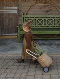 Gallery viewerに画像を読み込む, <Organic zoo>Blueberry Gingham Tribe Skirt（1Y-4Y）
