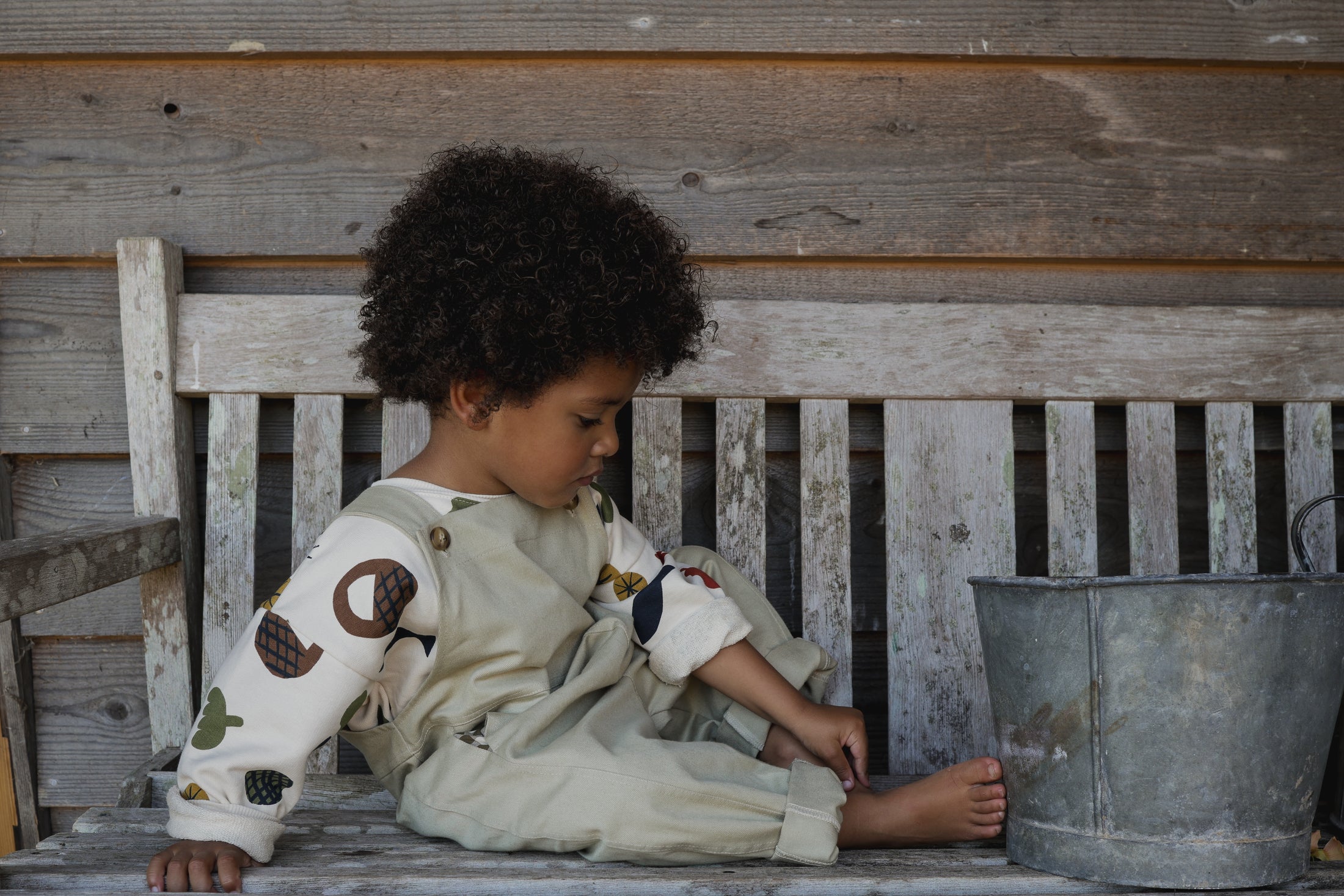 <Organic zoo>Farmers Market Sweatshirt（6M-5Y）